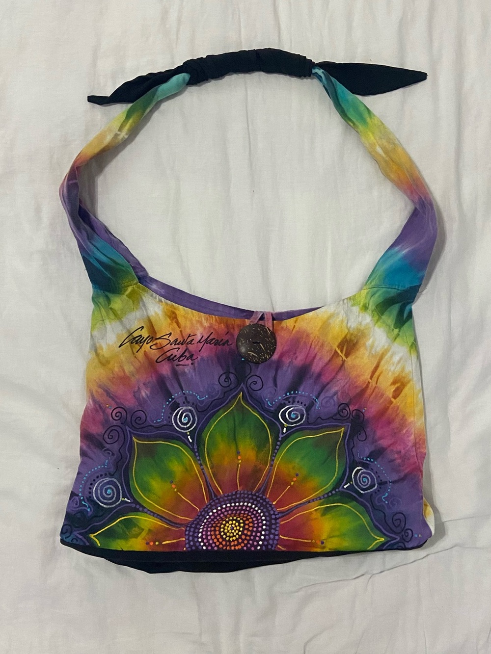 Boho Tie-Dye Tote Bag